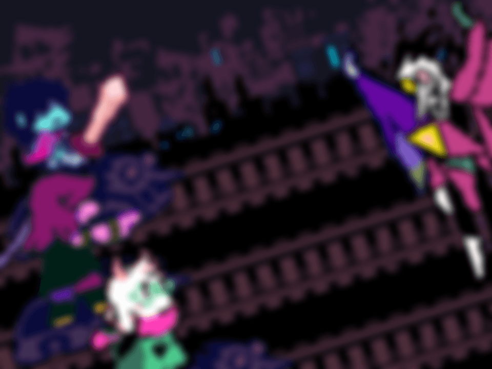 The packaged battle's first picture, party on the left and the wired salesman on the right.