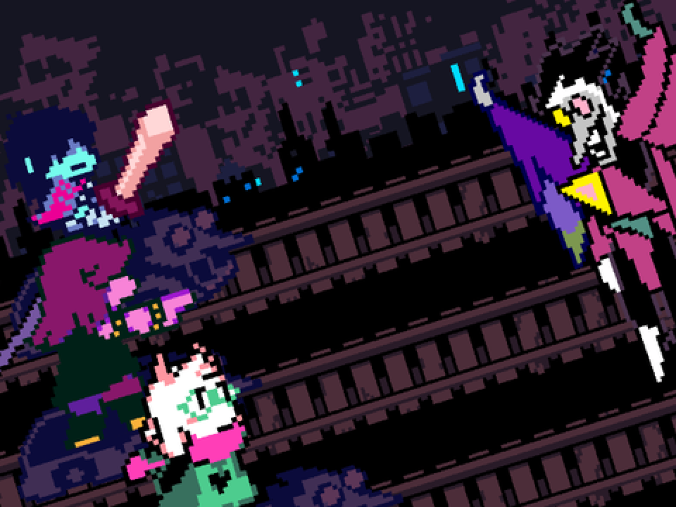 The packaged battle's first picture, party on the left and the wired salesman on the right.